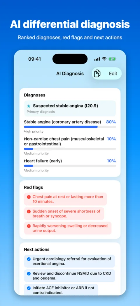 HAMD AI Lite: AI diagnosis