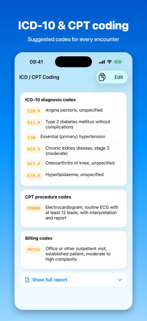 HAMD AI Lite: Medical coding